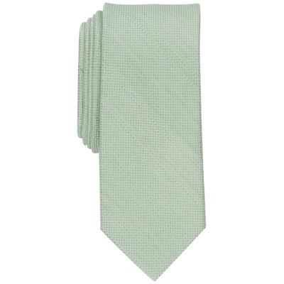 Bar Iii Men's Meadow Skinny Textured Tie Green Necktie