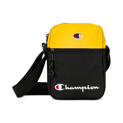 Champion Mens Manuscript Crossbody Bag Gold One Size