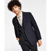 Bar Iii Mens Slim fit Dress Pants 29 / 29 Black Solid