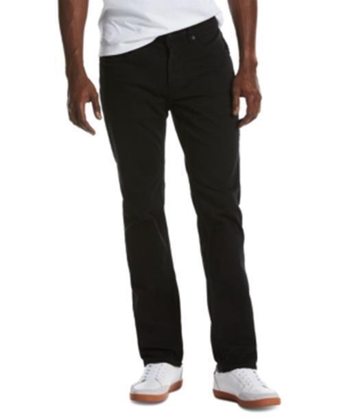 Original Penguin Mens Kornell Slim-Fit Jeans Black 38x32