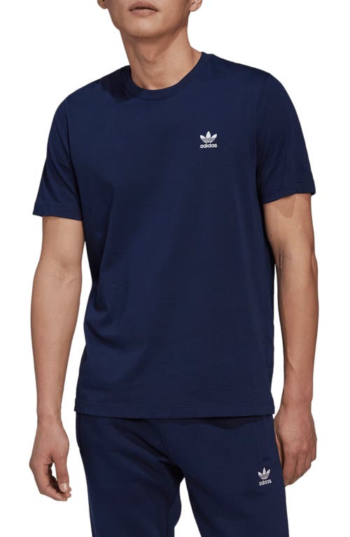 Adidas Originals Essential Short Sleeve T Shirt Blue Large