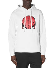 Moncler Mens Graphic Hoodie Sweatshirt Size XL White