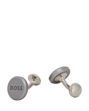 BOSS Hugo Boss Cal Cufflinks Silver
