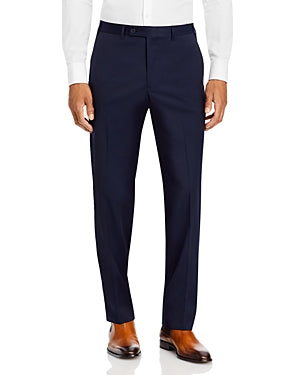 The Men's Store at Bloomingdale's Regular Fit Dress Pants Size 32 Navy Blue