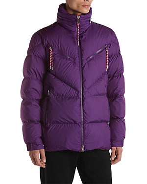 Moncler Mens Katmai Puffer Jacket Size 2 Purple / Small Snag Please See Pics
