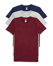 Polo Ralph Lauren Mens Regular fit 3 Pack Crewneck T-Shirt Small Grey Red Blue