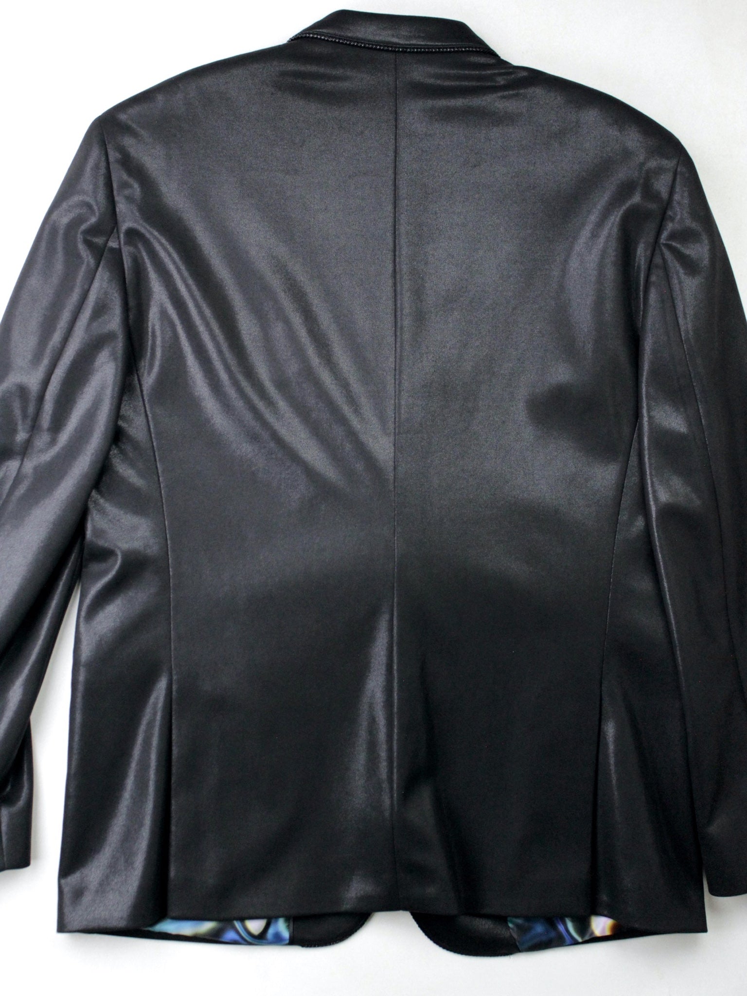 Tallia Mens Slim fit Sport Coat Blazer 44 R Black