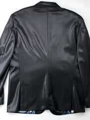 Tallia Mens Slim fit Sport Coat Blazer 44 R Black