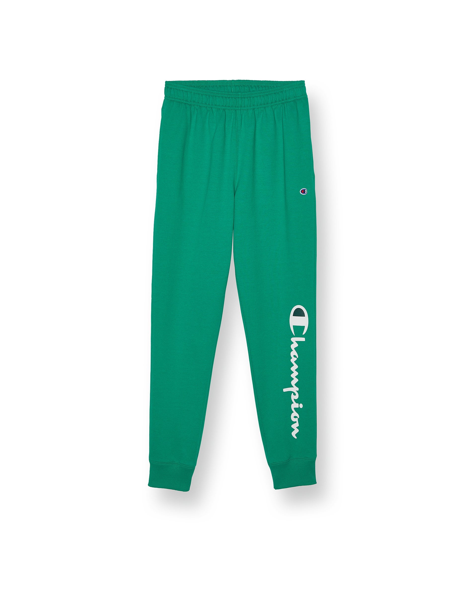 Mens Champion Logo Fleece Joggers Sweatpants Xxl Green