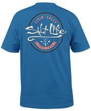 Salt Life mens Playing Hookie Short Sleeve T Shirt XXL 2XL Blue