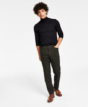 Tommy Hilfiger Men Modern fit Dress Pants 44 / 30 Green Solid Stretch
