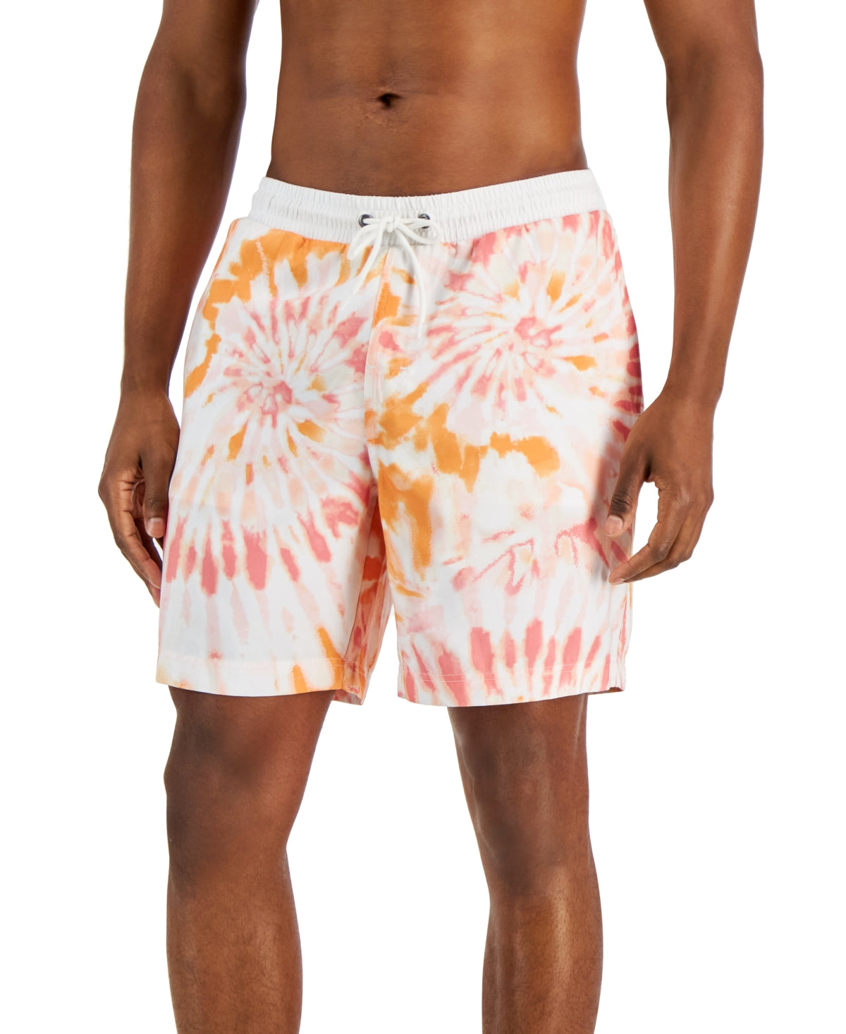 Club Room Men's Regular fit Quick-dry Tiedyed Swim Trunks Xl