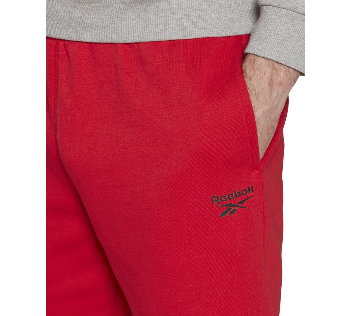 Reebok Identity Mens Running Workout Shorts Red 2XL