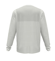 PGA TOUR Mens Mixed-Media Sun-Protection Shirt Bright White Large