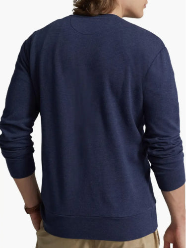 Polo Ralph Lauren Men's Crewneck Pullover Sweater Spring Navy Heather Medium