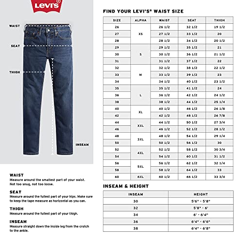Levi's Mens 512 Slim Taper Pant 36X30 Red Levi's Red