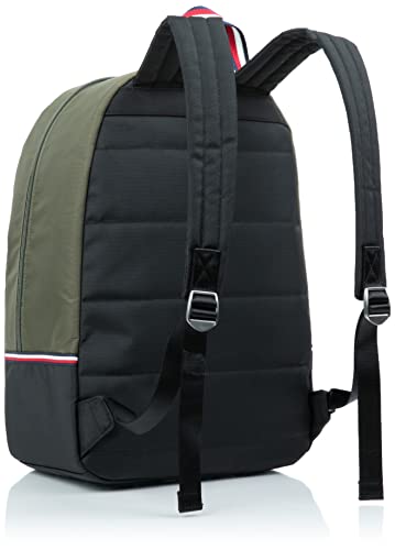 Tommy Hilfiger Mens Alexander Ripstop Backpack Army Green/Black