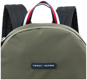 Tommy Hilfiger Mens Alexander Ripstop Backpack Army Green/Black
