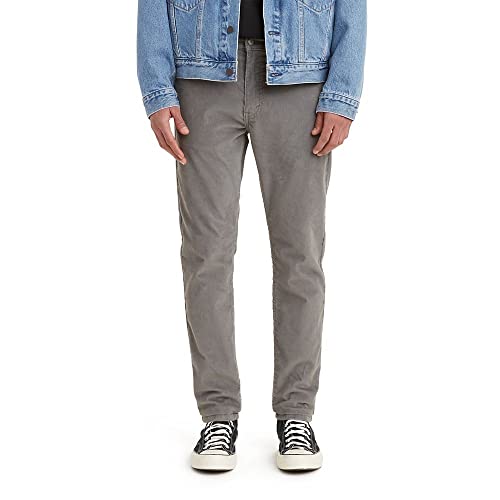 Levis Mens 512 Slim-Tapered Fit Corduroy Pewter 33 x 32