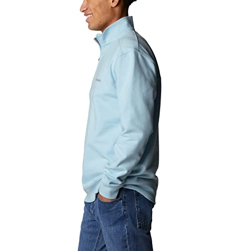 Columbia Sportswear Hart Mountain Ii Half-zip Fleece Pullover Sweater Xl Blue