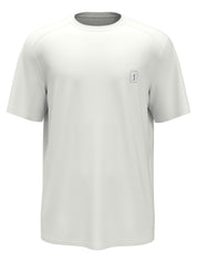 Pga Tour Men's Performance Crew Neck Tshirt White Large