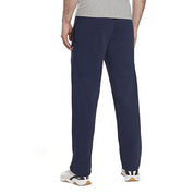 Reebok Men's Identity Flc Leg Logo Open Hem Pants Navy Blue XL