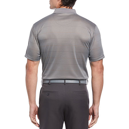 Pga Tour Mens Athletic Fit Polo Shirt Grey 4XLT