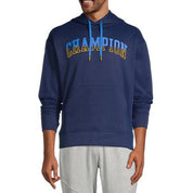 Champion Mens Hooded Hoodie Sweatshirt Medium Navy Blue