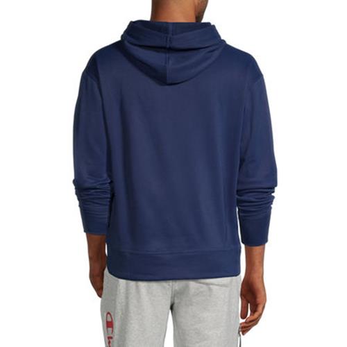 Champion Mens Hooded Hoodie Sweatshirt Medium Navy Blue