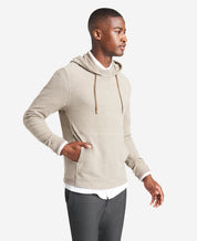 Kenneth Cole Men's Drawstring Hoodie Sweatshirt Tan Medium