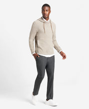 Kenneth Cole Men's Drawstring Hoodie Sweatshirt Tan Medium