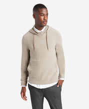 Kenneth Cole Men's Drawstring Hoodie Sweatshirt Tan Medium