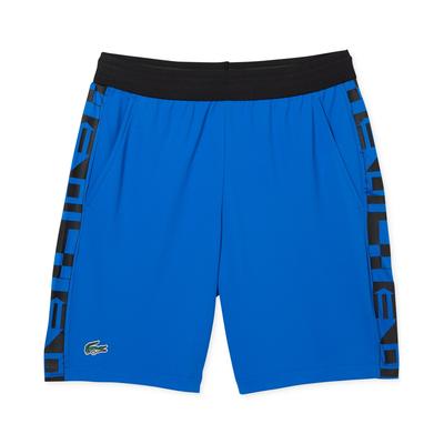 Lacoste Mens Tennis Mesh Shorts Blue Black XXL