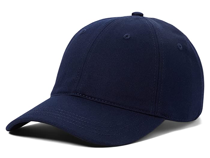 Lacoste Unisex Organic Cotton Twill Cap Blue One size