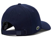 Lacoste Unisex Organic Cotton Twill Cap Blue One size