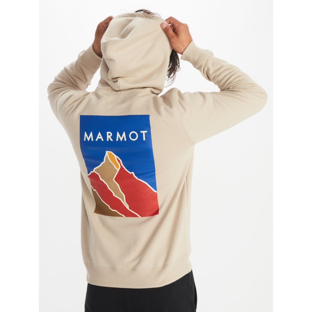 Marmot Mountain Hoodie Men's Brown  Medium