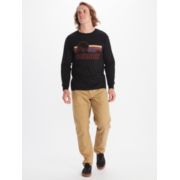 Marmot Mens Marmot Coastal Long Sleeve T Shirt MediumBlack