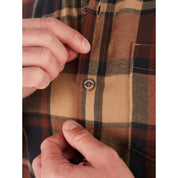 Marmot Fairfax Midweight Flannel Shirt Men's Shetland Small