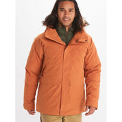Marmot Mens Yukon II Parka Coat Jacket Orange Copper XL