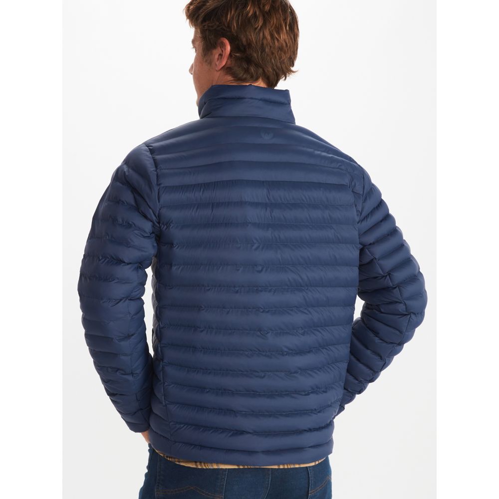 Marmot Men's Echo Featherless Puffer Jacket Large Blue Arctic Navy