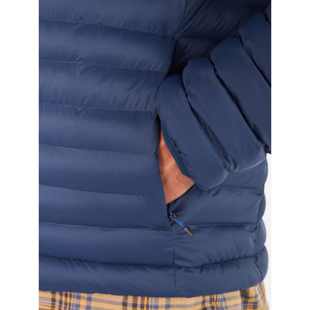 Marmot Men's Echo Featherless Puffer Jacket Large Blue Arctic Navy