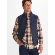Marmot Mens Novus Lt Hybrid Vest Arctic Navy XL