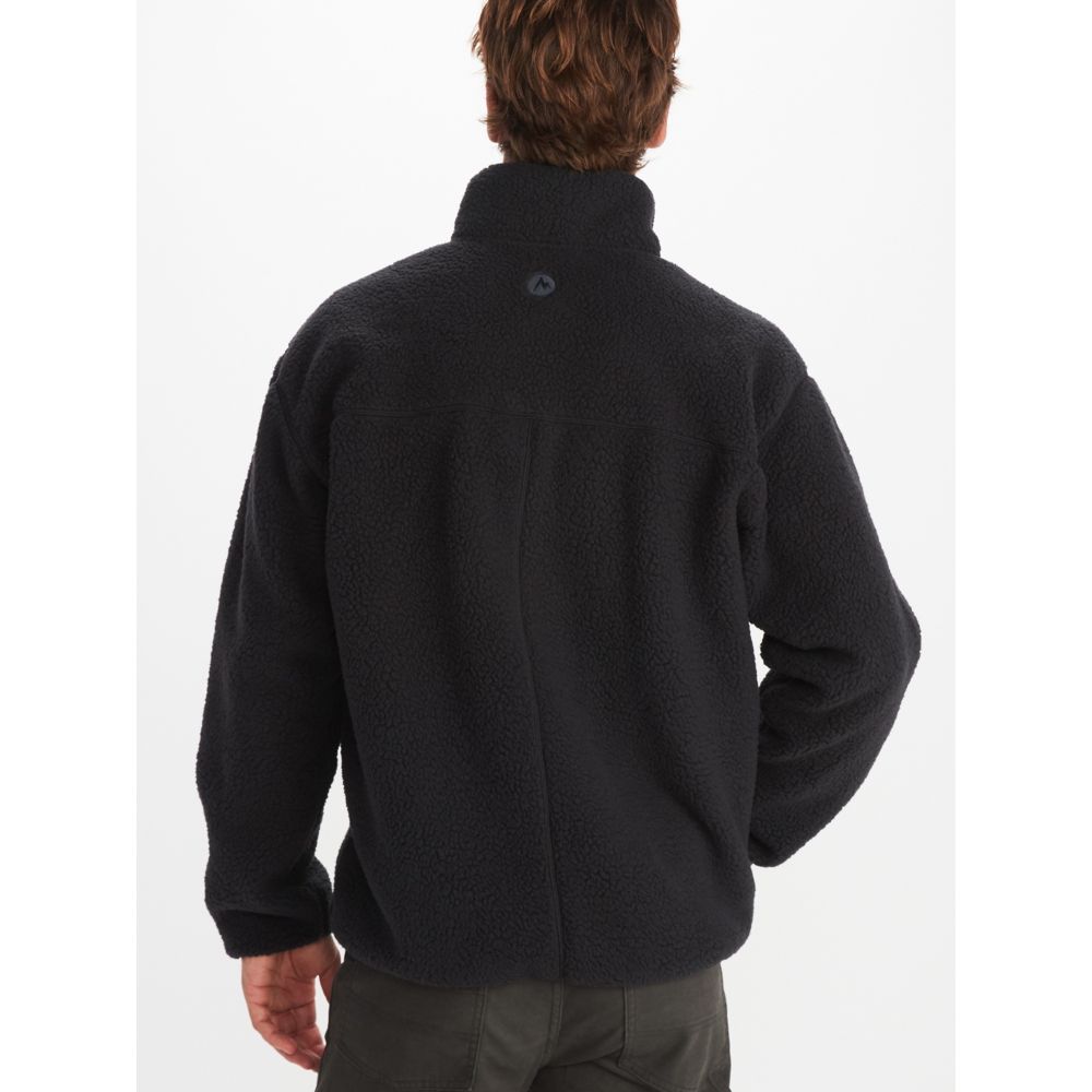 Mens Marmot Aros Black XL Fleece Full Zip Jacket