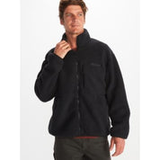 Mens Marmot Aros Black XL Fleece Full Zip Jacket