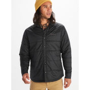 Marmot Mens Regular fit Shirt Jacket Coat XL Black Solid