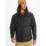 Marmot Mens Regular fit Shirt Jacket Coat XL Black Solid