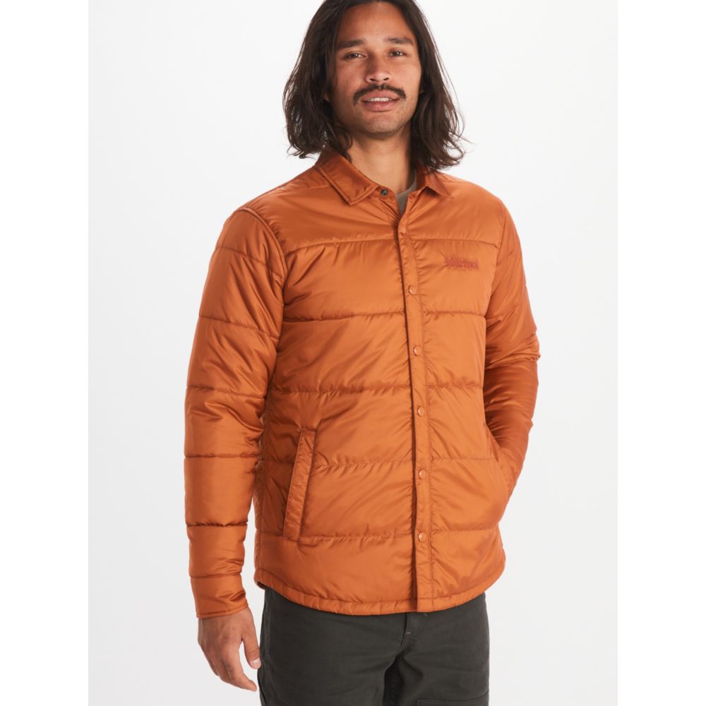 Marmot Men's Rye Jacket Medium Copper Dark yellow Medium