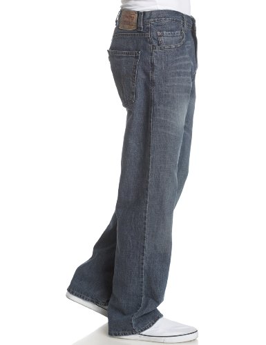 Levis 569 Mens Loose Straight-Fit Jeans Indie Blue 38 x 30