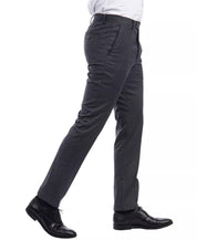 SEAN ALEXANDER Performance Men's Stretch Skinny Dress Pants Charcoal Grey 36W
