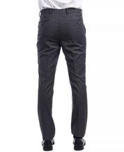 SEAN ALEXANDER Performance Men's Stretch Skinny Dress Pants Charcoal Grey 36W
